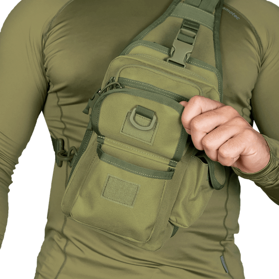 Сумка Gunner Sling 2.0 Олива (7115), | Зображення 4