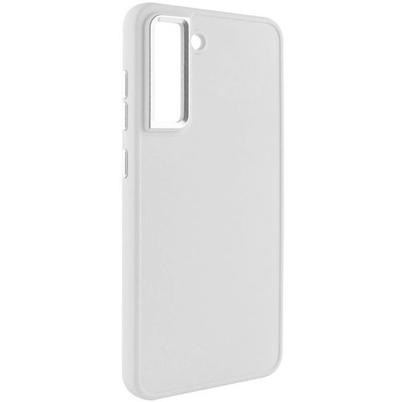 TPU чехол Bonbon Metal Style для Samsung Galaxy S23 Силікон, Білий / White