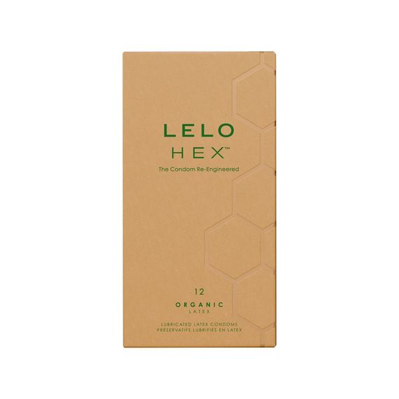 Презервативи LELO HEX Condoms Organic 12 Pack, тонкі та суперміцні (м'ята упаковка!!!) | Зображення 2