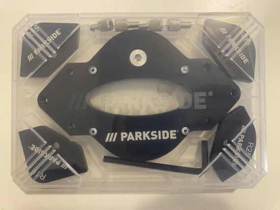 Фрезерные алюминиевые шаблоны для фрезерного стола Parkside PAFO 6 A1 | Зображення 1