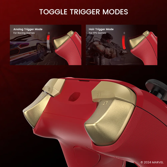 Геймпад Gamesir G7 HE Iron Man, Limited Edition для Xbox Series X/S, Xbox One і Windows 10/11 | Зображення 5