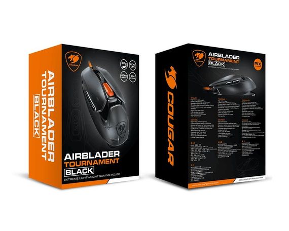 Миша комп'ютерна ігрова Cougar AirBlader Tournament (Black), USB | Зображення 8