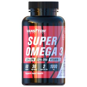 Омега для спорту Vansiton Super Omega 3 60 Caps
