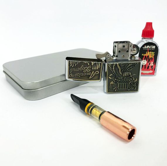 Ветрозащитная зажигалка N6, Зажигалка в подарочном футляре, Зажигалки подарки JX-173 для мужчин | Зображення 9