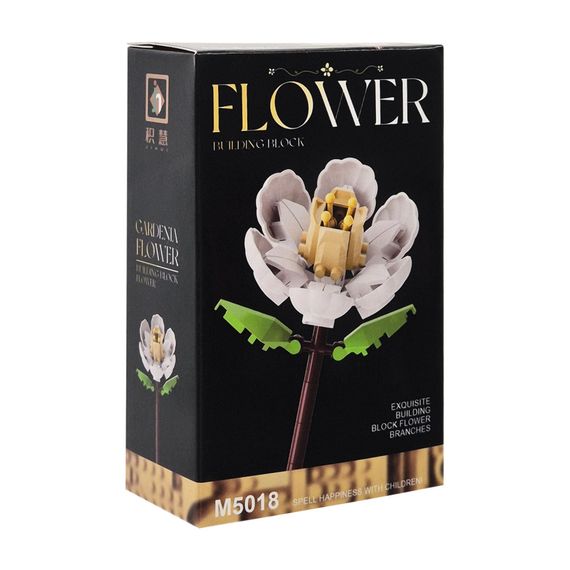 Конструктор дитячий Flower M5026-18 елементи для створення стебла та пелюсток