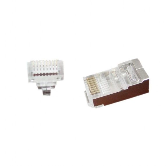 Конектор Cablexpert LC-PTF-01/100, позолочені контакти (100шт)