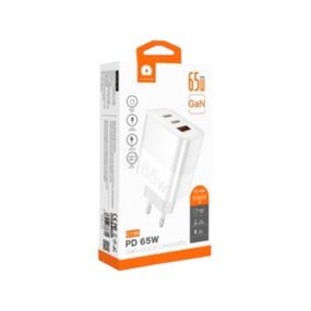 Зарядний пристрій WUW-C199 PD65W+PD20W+QC18W GaN C white