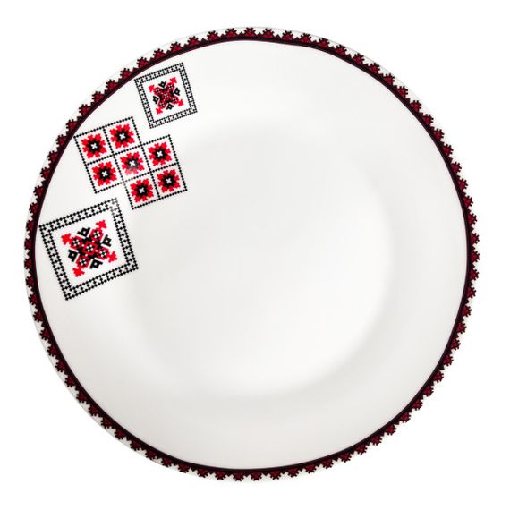 Тарілка велика Вишиванка (23 см)