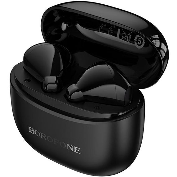Бездротові TWS навушники Borofone BW88 Black | Зображення 2
