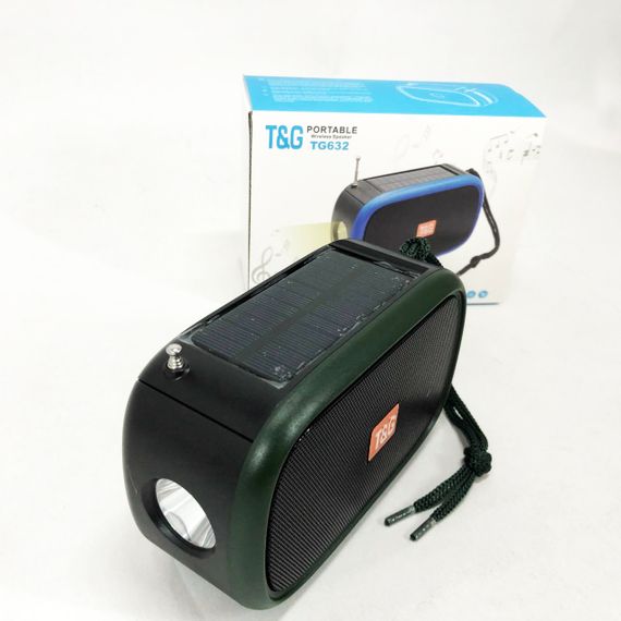 Акумуляторна переносна колонка TG632, Портативна колонка portable wireless speaker RT-88 | Зображення 3