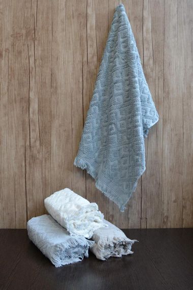 Набор полотенец 70х140 см Pupilla Arthur банные 4 шт. | Зображення 4