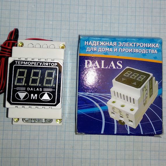 Цифровий Терморегулятор 40А Далас(Україна) | Зображення 4