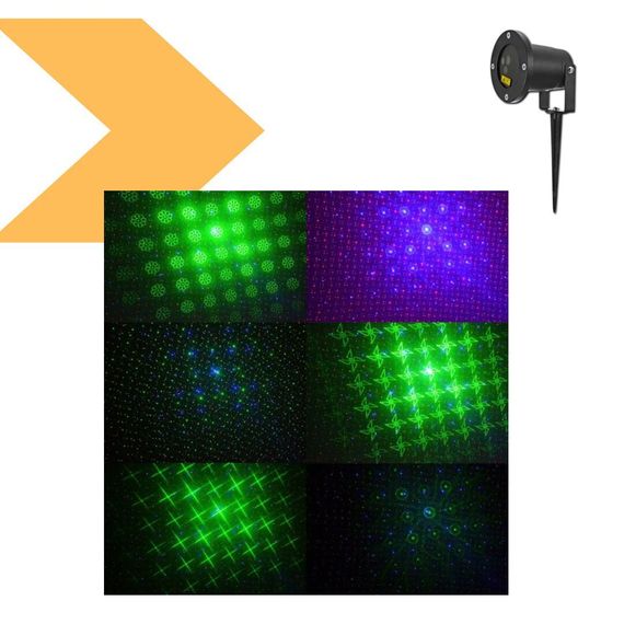 Лазерна установка вулична RD-8001 RGB 3 кольори 12 рис. XPRO XL-719RGB-30 (MER-14567_1197) | Зображення 1