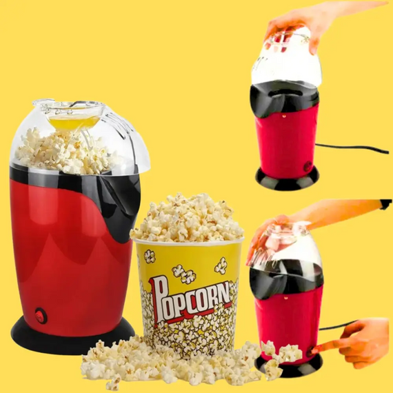 Машинка Popcorn Maker для приготування попкорну вдома, Апарат для попкорну   знижка | Зображення 4