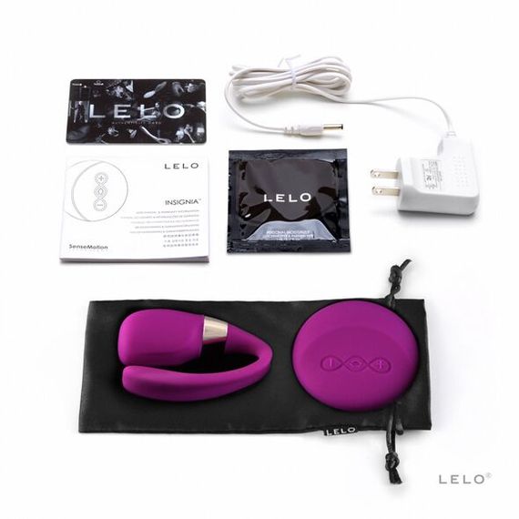 Вібратор для пар LELO Tiani 3 Deep Rose, 2 мотори, пульт ДК | Зображення 1