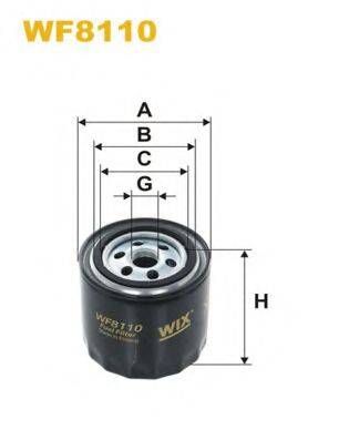 Фільтр палива WIX FILTERS WF8110 на MAZDA BONGO автобус (SR1)