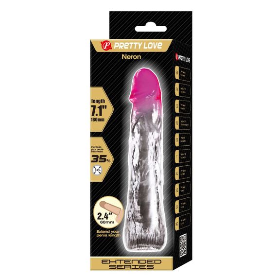 Подовжувальна насадка PRETTY LOVE — Neron, BI-026208-1 Sex Aura | Зображення 6