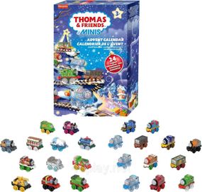 Адвент календарь Паровозик Томас и друзья Fisher-Price Thomas & Friends MINIS Advent Calendar