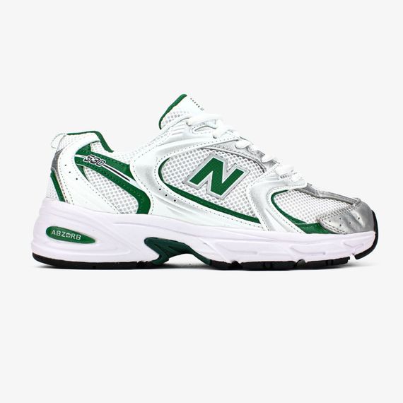 Демісезонні кросівки весна літо  New Balance колір білий/зелений | Зображення 6