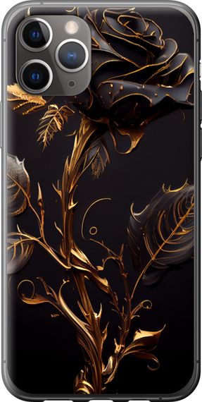 Чехол на iPhone 11 Pro Max Роза 3 "5552u-1723-17620"