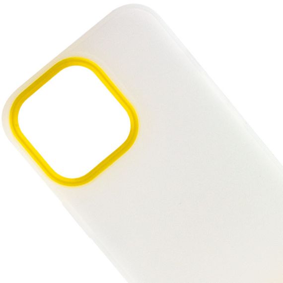 Чохол TPU+PC Bichromatic для Apple iPhone 13 Pro (6.1") Силікон, Matte / Yellow | Зображення 1