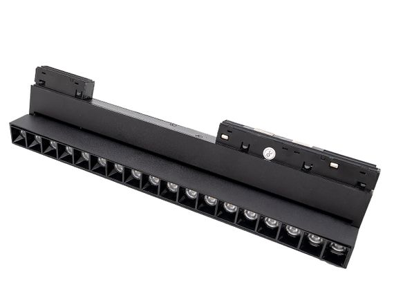 Магнитный трековый поворотный светильник KW-293/18W NW DC48V BK | Зображення 2