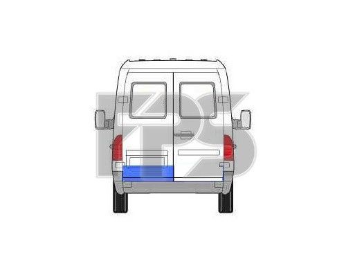 Ремчасть задней двери Mercedes Sprinter 95-06 - левая (Klokkerholm)