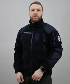 Кофта флис Ultimatum Delta Синяя, Флиска мужская синяя ДСНС на молнии