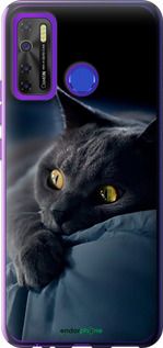 Чохол на Tecno Spark 5 Pro KD7 Димчастий кіт "825u-2445-2448"