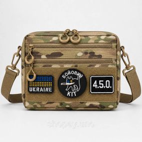 Чоловіча сумка кросбоді, Чоловіча сумка-слінг тактична плечова сумка-слінг тактична хакі VG-47