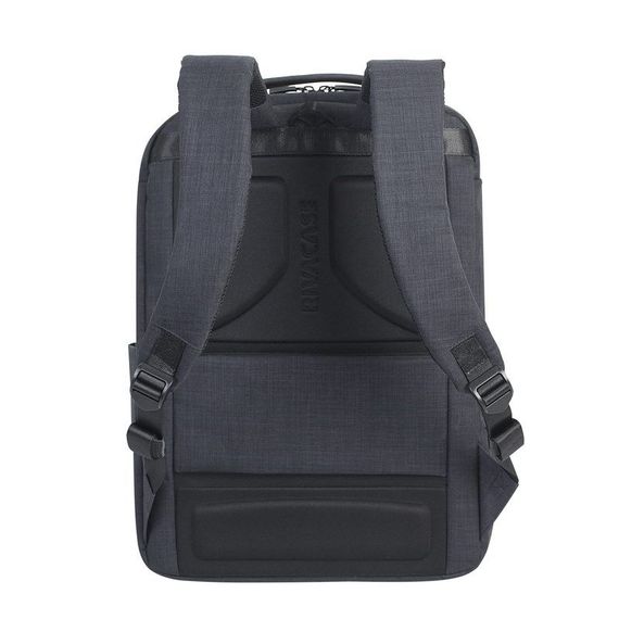 Рюкзак городской Rivacase 8365 / Black 32х47.5х17 см черный | Зображення 2