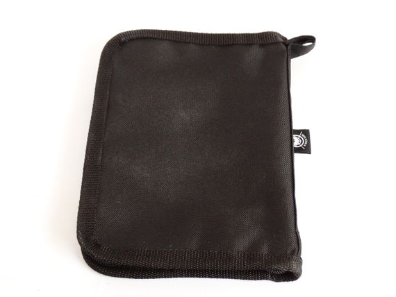 Блокнот снайпера стрілка тактичний в обкладинці А5, Чорний кордуна водонепроникна | Зображення 1