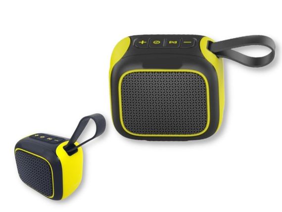 Портативна колонка XPRO A22 5Вт USB, AUX, FM, Bluetooth жовта (A22)