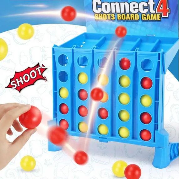 Настільна інтерактивна гра Ummi 22013 Connect 4 Shots Board Game Blue | Зображення 2