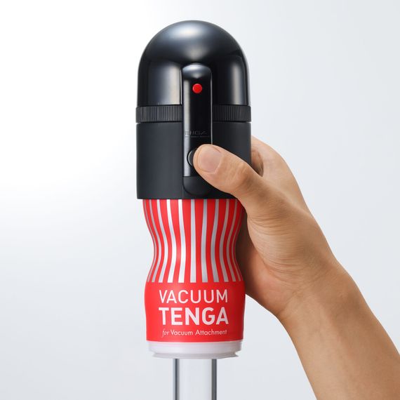 Вакуумна насадка Tenga VACUUM MAX + мастурбатор Tenga Vacuum Cup, 5 режимів роботи | Зображення 4