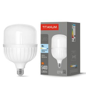 Світлодіодна лампа TITANUM A138 50W E27 6500К