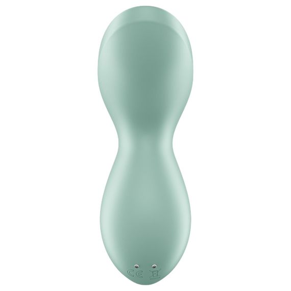 Вібратор для клітора з перлинною стимуляцією Satisfyer Exciterrr Mint, 2 незалежні мотори | Зображення 4