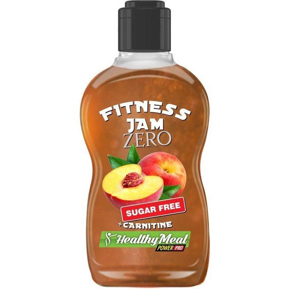 Замінник харчування Power Pro Фитнес-джем ZERO с карнитином 200 g Персик