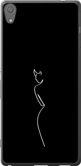 Чехол на Sony Xperia XA Ultra Dual F3212 Силуэт1 "4590u-391-17620"