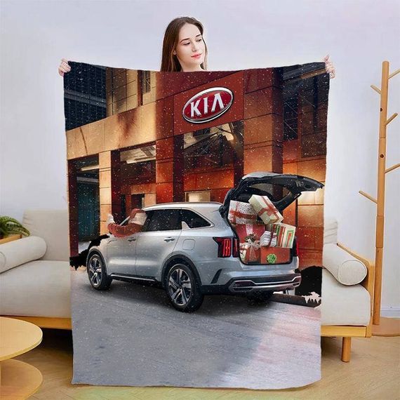 Плед 3D KIA 13915 135х160 см