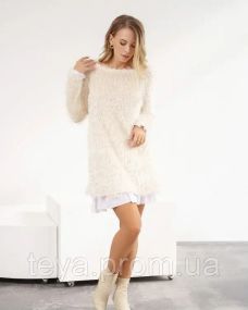 Плаття для жінок колір бежевий розмір M FI_005814