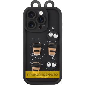 Чохол TPU Toys Case with Ears для Xiaomi Redmi A3 Black