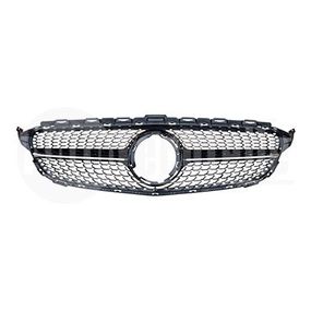 Решетка радиатора Mercedes Benz W205 18- (хром/чёрн.) Diamond, AutoTechteile, 140 8810, A2058880223