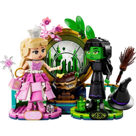 Конструктор LEGO Wicked Фігурки Ельфаби й Ґлінди 558 деталей (75682) | Зображення 1