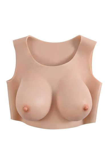 Накладні груди Gender X бежеві, 30 см Sex Aura | Зображення 1
