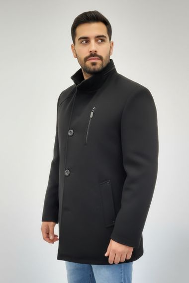 Чоловіче Пальто Sun`s House  розмір: 54 Чорний (арт. AR-1003-birkel-black) | Зображення 1