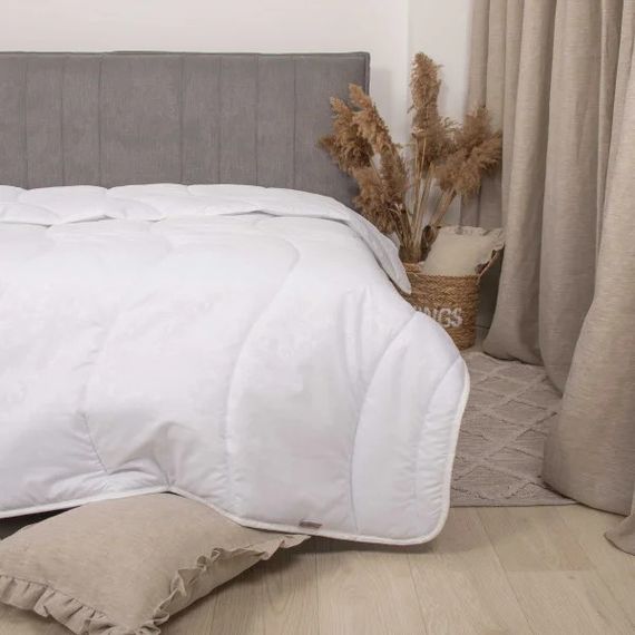Ковдра двоспальна силіконова Viluta Relax Light 21374 170x210 см біла | Зображення 2
