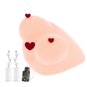 Мастурбатор Kokos Juilana Breast 2WayPlus с вибрацией и массажем Sex Aura