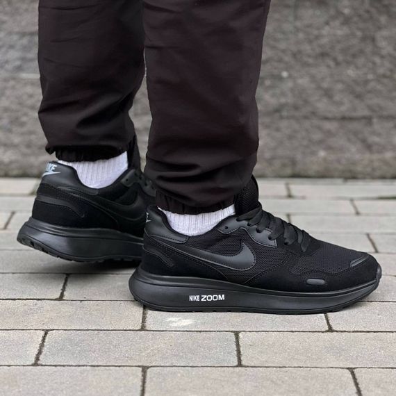 Кросівки Nike текстиль/замш колір чорний | Зображення 1