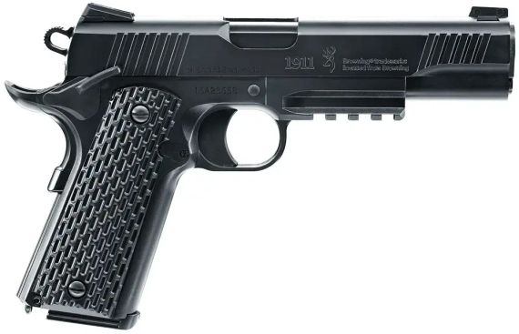 Пістолет страйкбольний Umarex Browning 1911 HME Spring кал. 6 мм ВВ | Зображення 1
